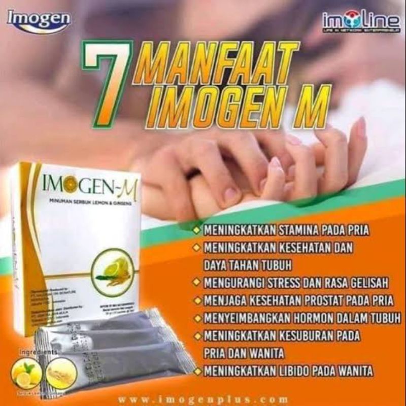 IMOGEN M 100% ORIGINAL HERBAL PAKET HEMAT 5 SACHET