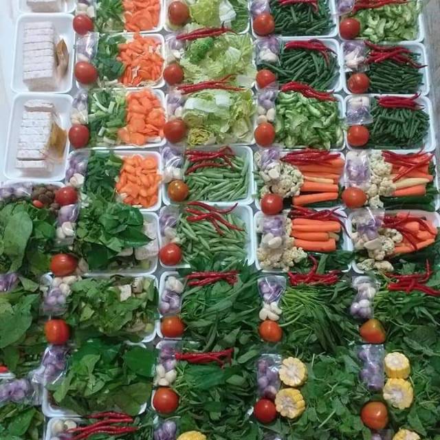 

Paketan sayur potong