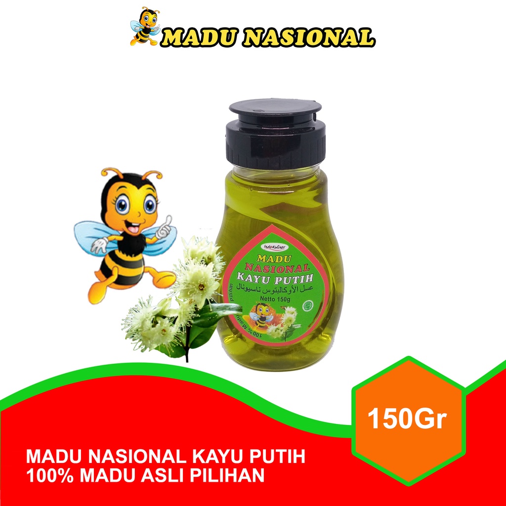 

Madu Nasional Kayu Putih Cajuput 150gr