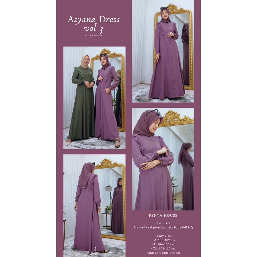 ASYANA DRESS BY FENTAHOUSE ORIGINAL