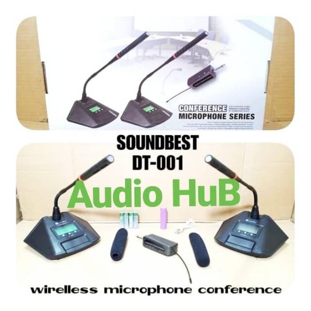 MIC PODIUM MEJA CONFERENCE SOUNDBEST DT 001 MICROPHONE SOUNDBEST DT001