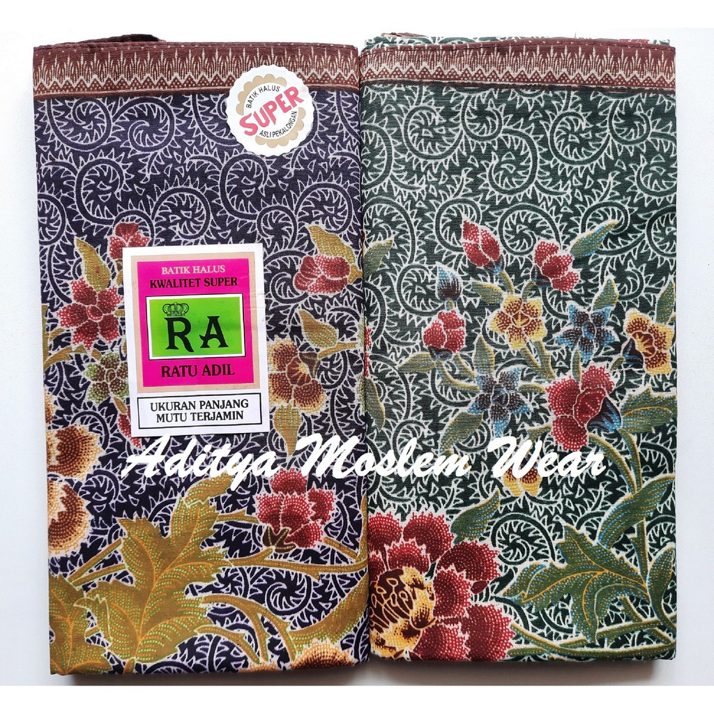 KAIN JARIK BATIK RA RATU ADIL / KAIN SAMPING KEBAT PANJANG