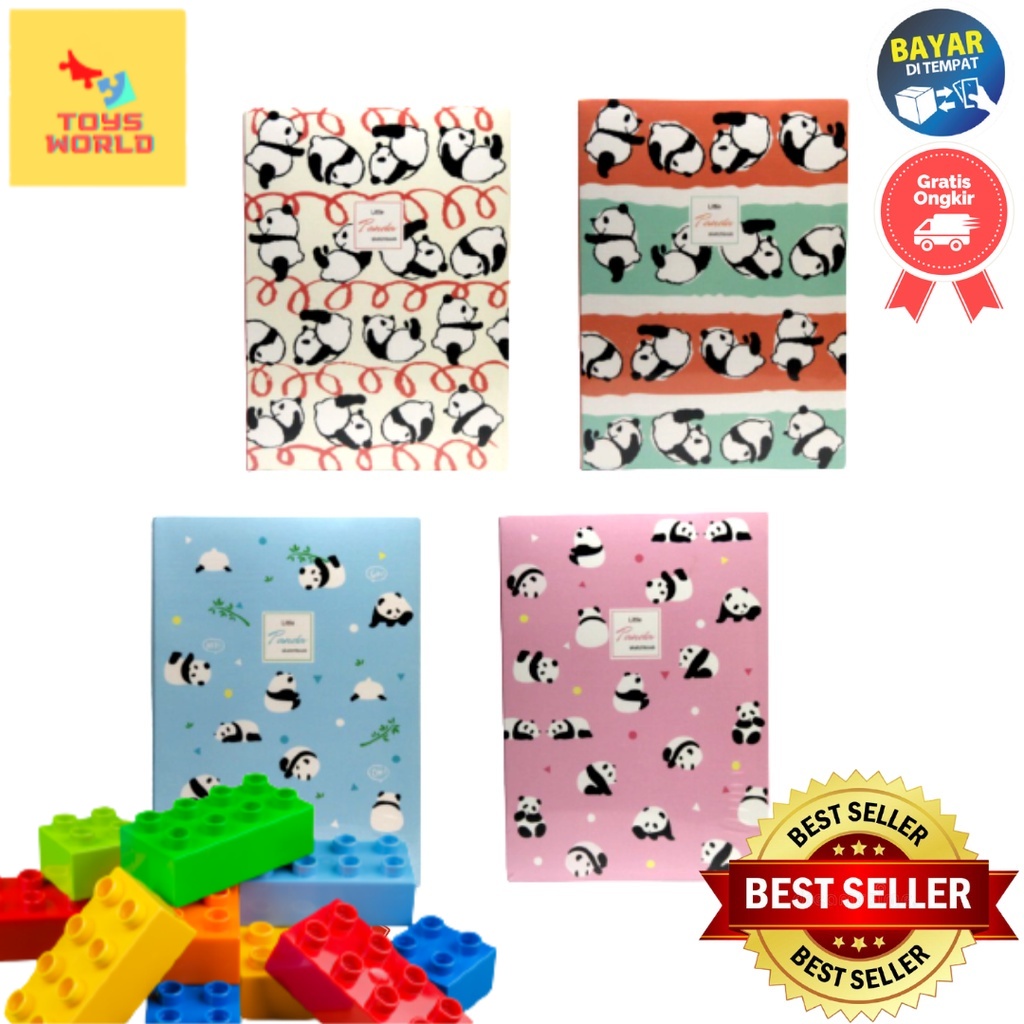 

Buku tulis / Notebook / Notepad motif cartoon panda 13040229