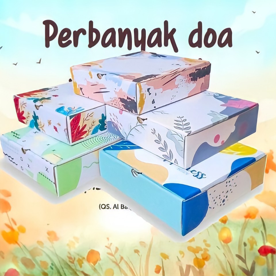 

Hampers Giftbox Kado Packing Almulkyfashion 24x24x7cm