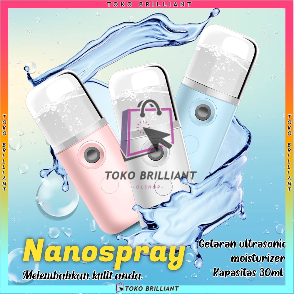 30ml USB Nano Facial Mister Handy Cool Mist Semprot