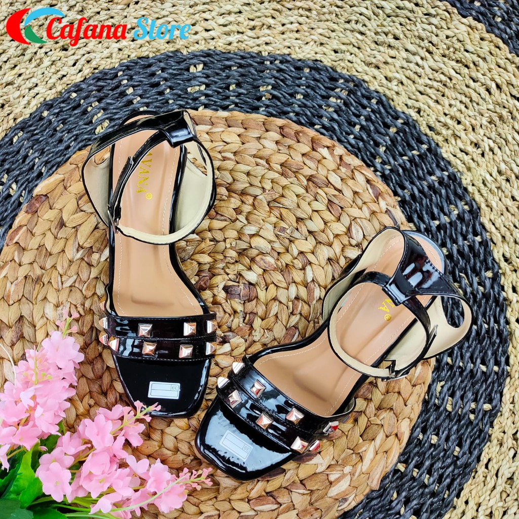 Heels Kaca Wanita Premium Elisha SDH209