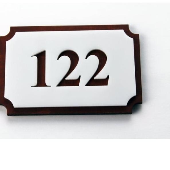 ➧ NOMOR KAMAR AKRILIK / NOMOR KAMAR HOTEL KOST / ANGKA ACRYLIC ❊