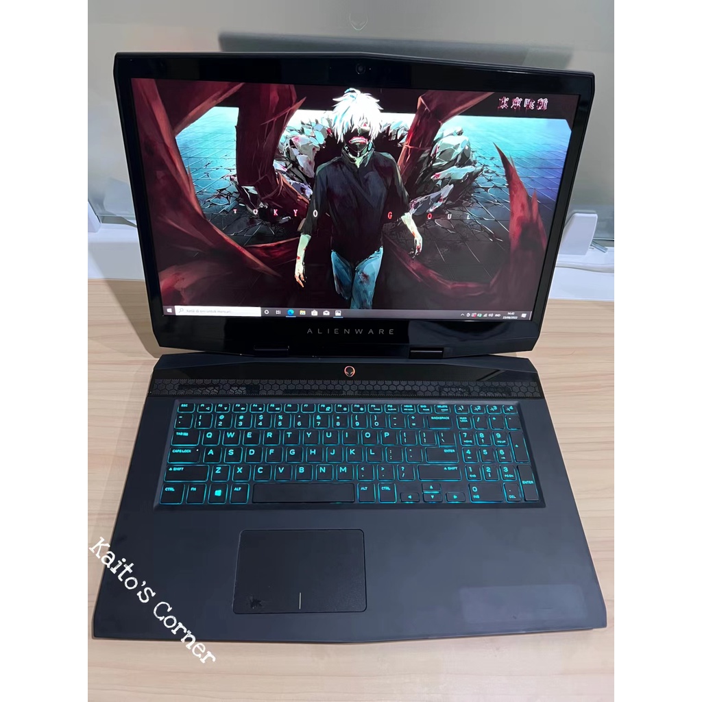 LAPTOP GAMING DELL ALIENWARE M17 i7 GEN 8 - LAYAR 17,3 INCH GTX 1070