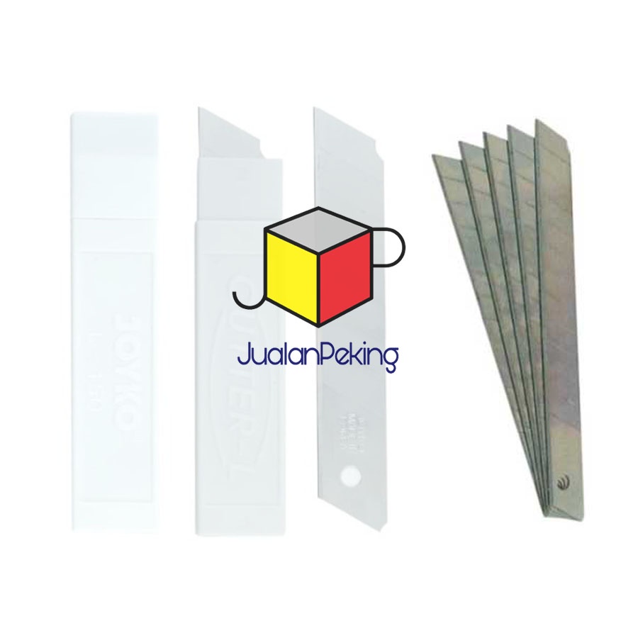 

Isi Cutter Blade Refill Isi Pisau Pemotong Joyko L-150 1 Tube 5 Pcs