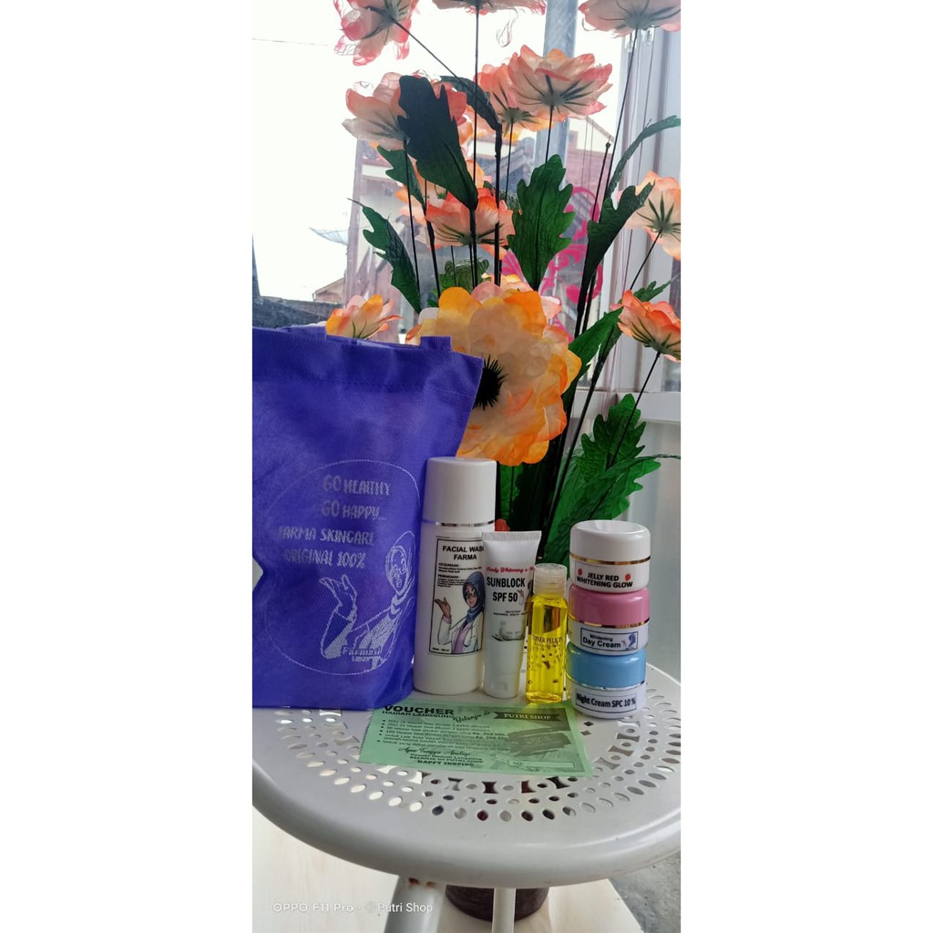 Farma  WDC Original 10% Stiker Dokter Free Toner, Jelly