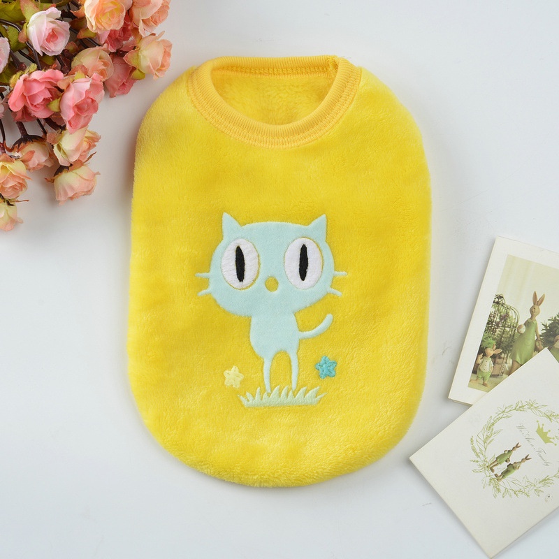 ★〓YUFeiPet〓★ Pet Puppy Cat Coat Jacket Warm Fleece Dog Clothing Small Dog Clothing Dog Coat Clothes