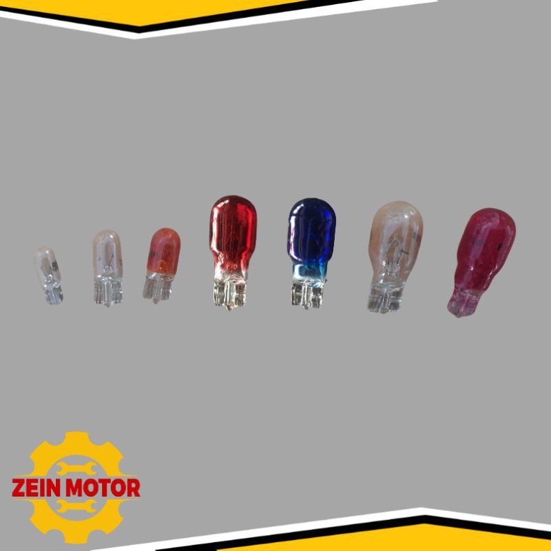 LAMPU-DOP-BOHLAM RITING/SEIN PUTIH-ORANGE-BIRU-MERAH SEPEDA MOTOR