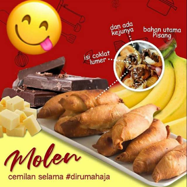 

Win's food molen pisang keju