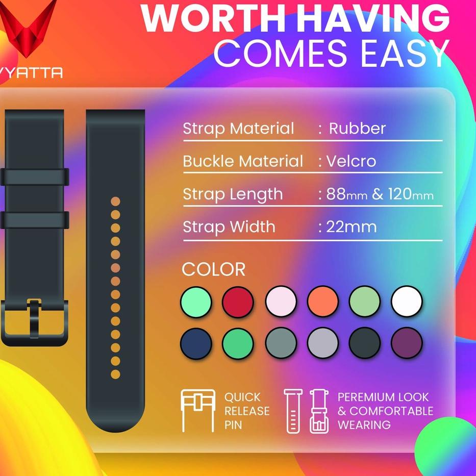 Muraaaahh.. Fitme Strap S 22mm for VYATTA FITME SMARTWATCH