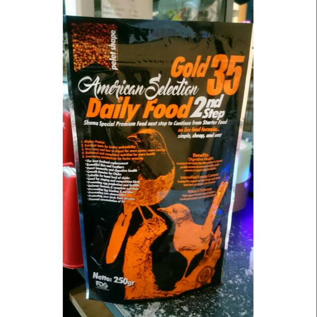 AMERICAN SELECTION GOLD 35 (AMS) MURAI PAKAN BURUNG KICAU