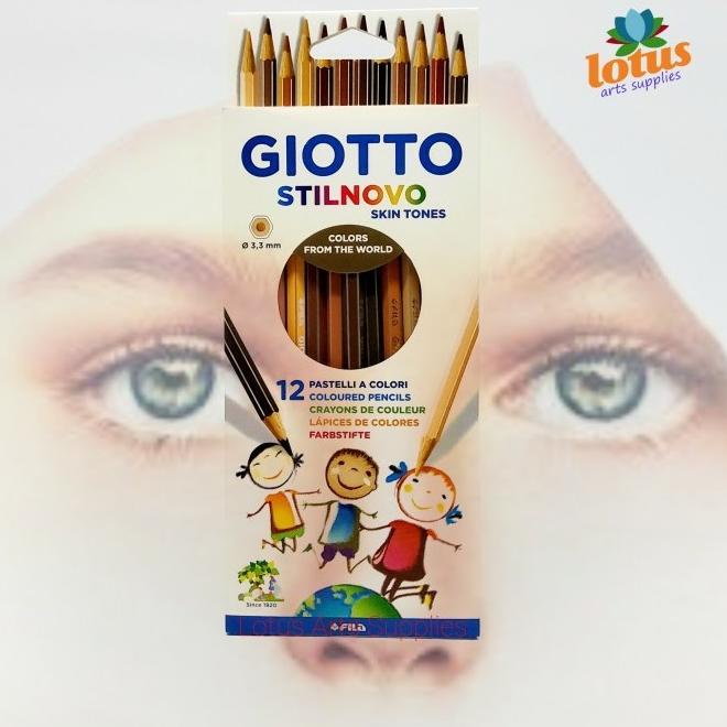 

Giotto Stilnovo Skin Tones Pencil / Pensil Warna Set 12