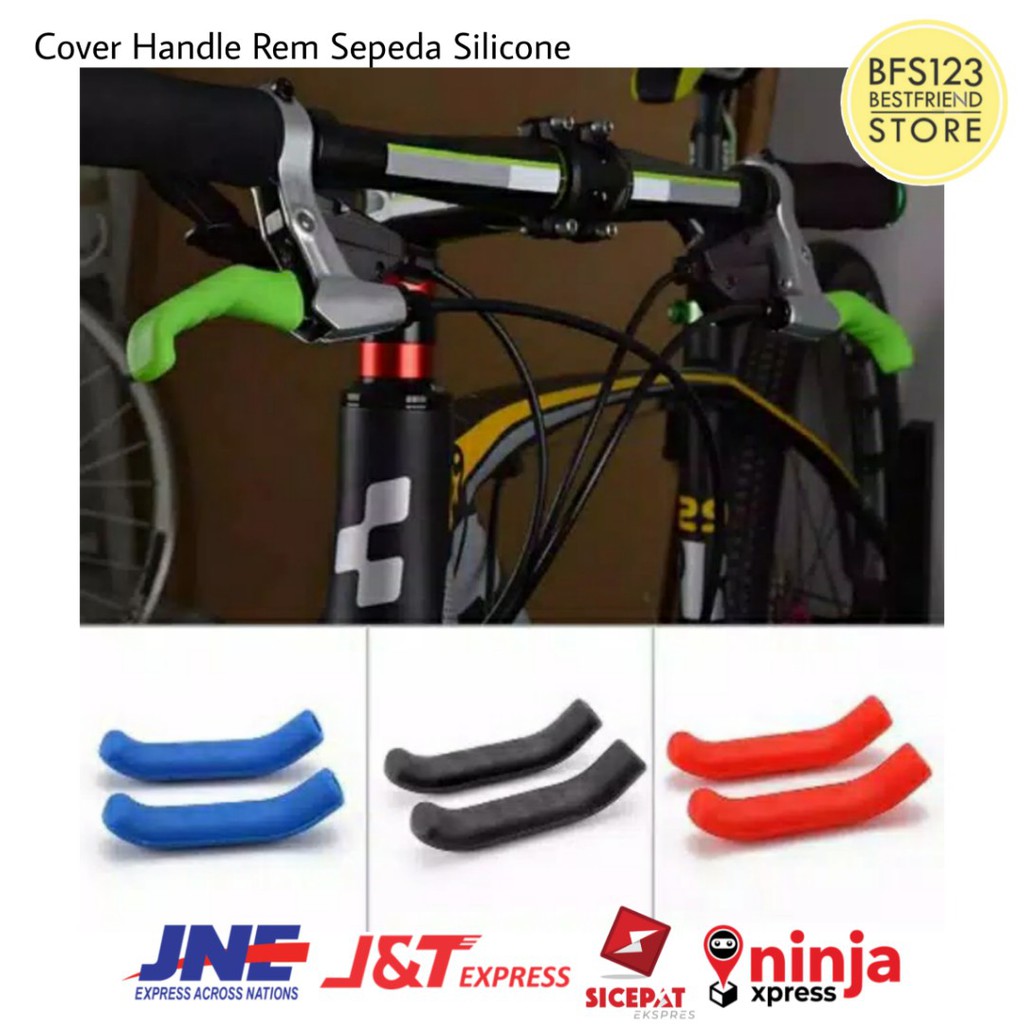 Cover Handle Rem Sepeda Silicone 1 Pasang (2 Pcs)