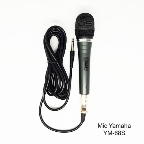 Microphone Yamaha YM-68S Mikrofon Vocal Profesional Mic Kabel Karaoke