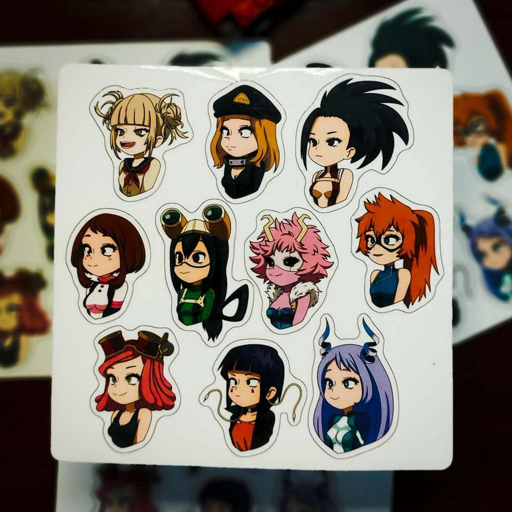 

Sticker My Hero Academia Kualitas Anti Air Anti Gores Stiker Anime - Laptop/ Jurnal/ Tumbler/Koper/Cermin/ Kulkas DLL