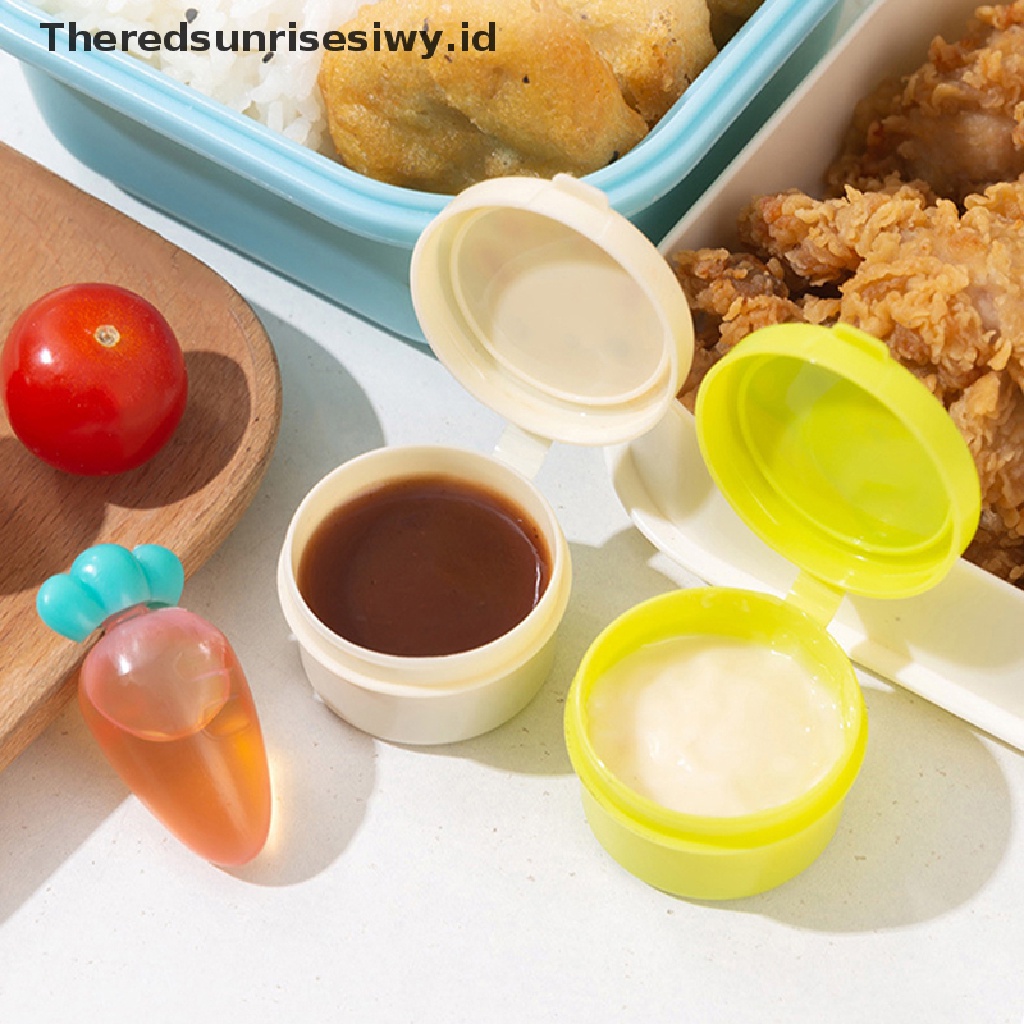 # Alat Rumah Tangga # 3 / 4Pcs Botol Saus / Kecap / Salad Mini Portable