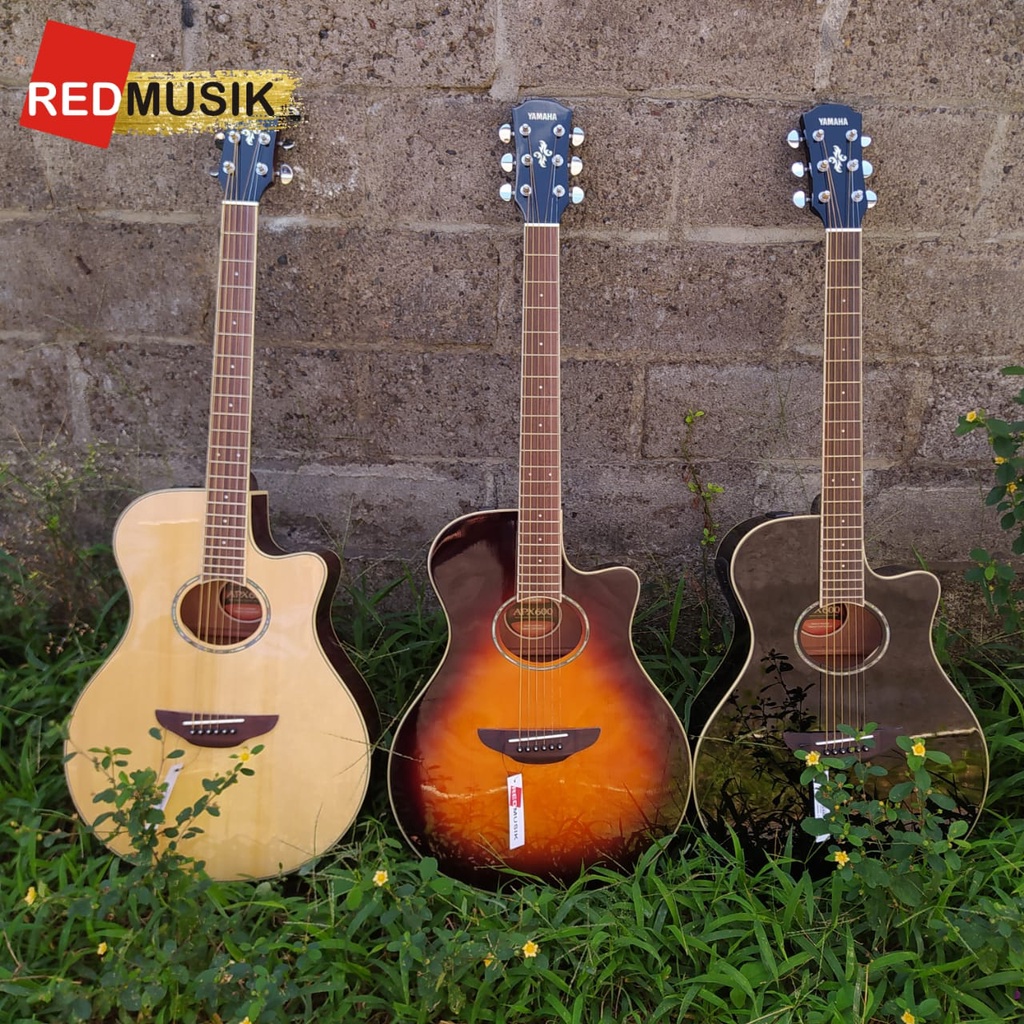 Gitar Yamaha APX600 II APX 600 APX-600 Akustik Elektrik Original