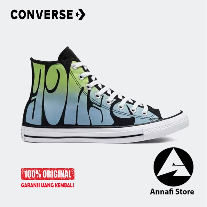 JUAL SEPATU SNEAKERS PRIA CONVERSE CTAS HI 167891C - BLACK