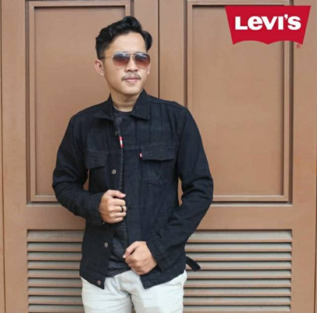 JACKET JEANS COWOK DEWASA / WARNA SANDWASH DAN LAIN NYA