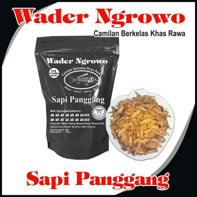 

Wader crispy khas rawa pening