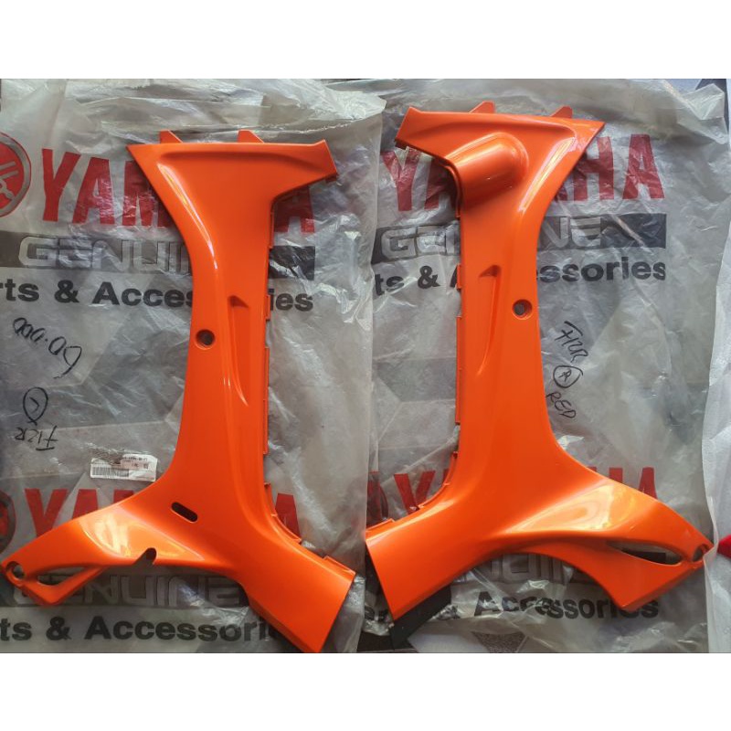sayap dalam yamaha fizr oren orange millenium original baru