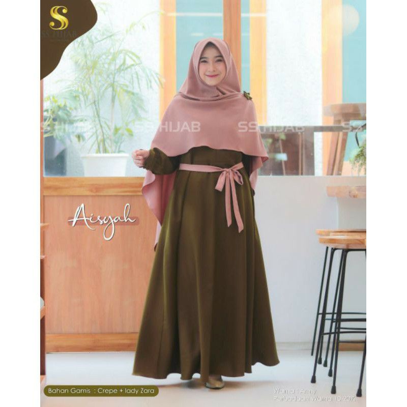 Aisyah dress by ss hijab