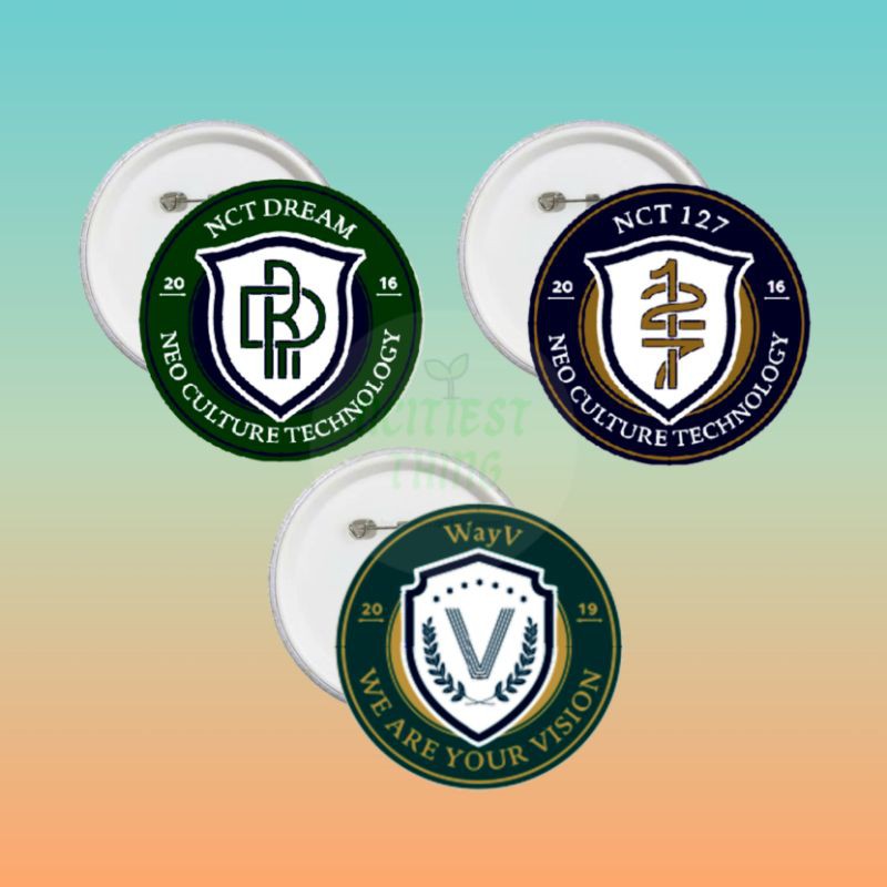 [READY STOCK] NCT Pin Button