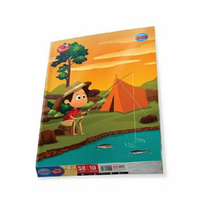 

Buku Tulis Sinar Dunia - 58 lembar - 1 pak (10 Buku)