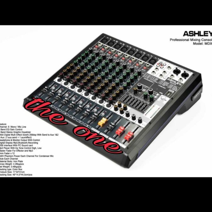 mixer ashley MDX 8 MDX8