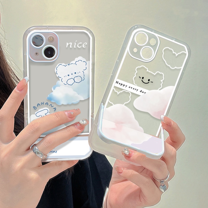 Soft Case Silikon TPU Transparan Shockproof Untuk iPhone 13 12 11 10 Pro XS Max X XR 8 7 6 6S Plus SE 2020