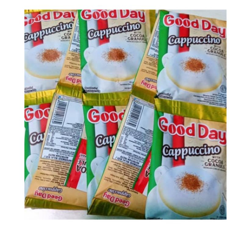 

Good Day Cappuccino 1Renceng @10Sachet