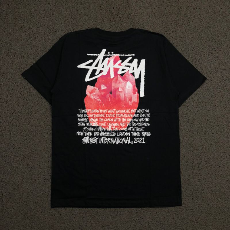 KAOS AWSM STUSSY HIGH QUALITY CASUAL HYPE FASHION PRIA