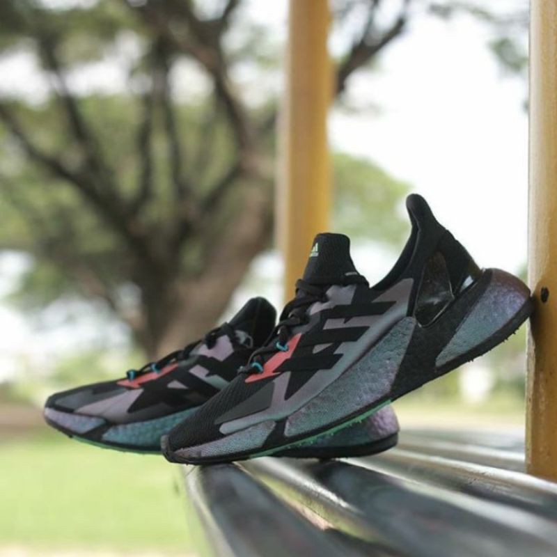 SEPATU RUNNING ADIDAS X9000L4 BOOST CORE BLACK MULTI