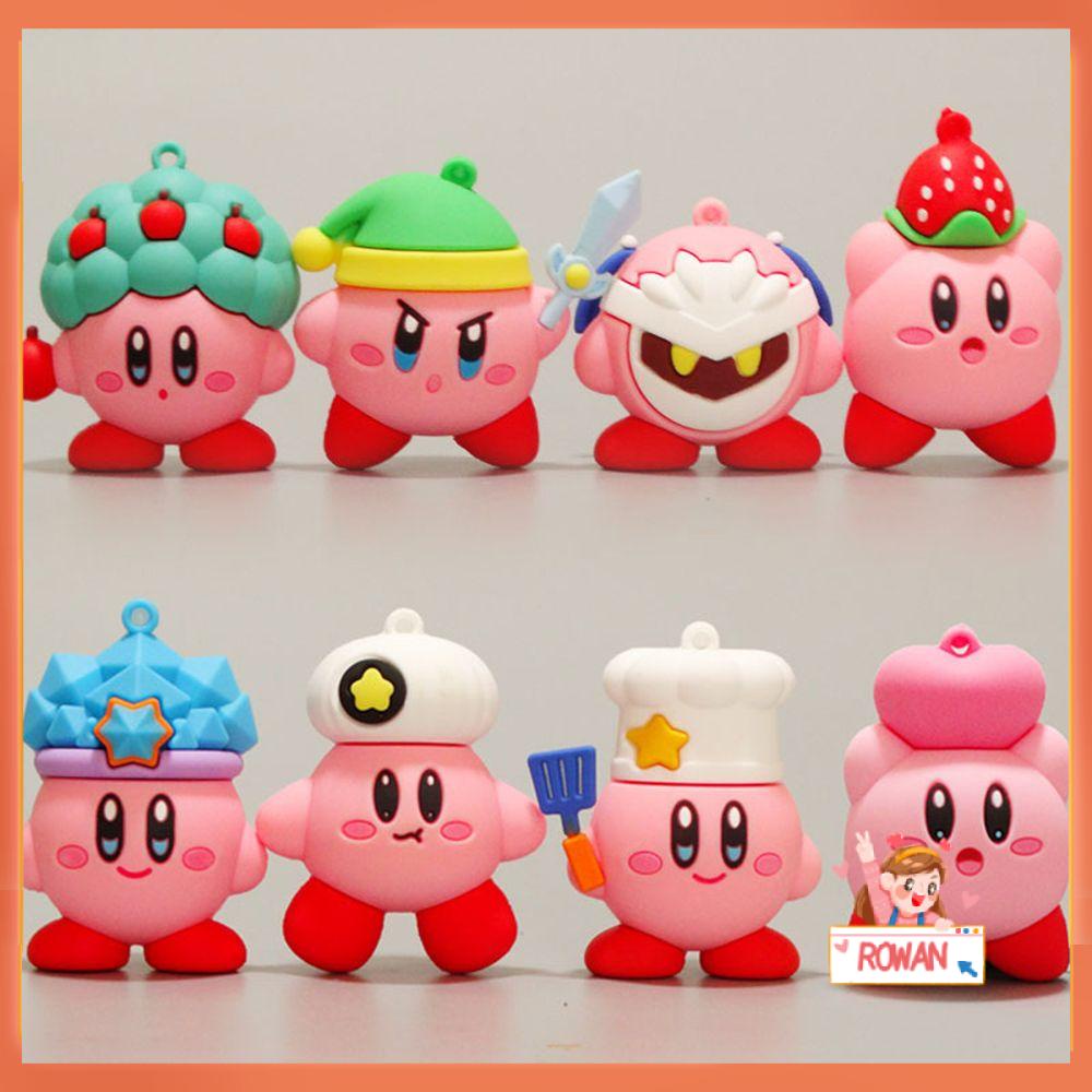 R-flower Mainan Boneka Action Figure Anime Waddle Dee Doo Mini Lucu