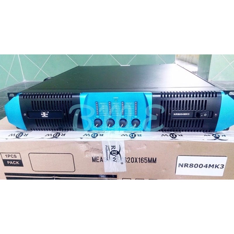 POWER AMPLIFIER RDW NR8004MK3/MR8004 MK3 4CH ORIGINAL BARU