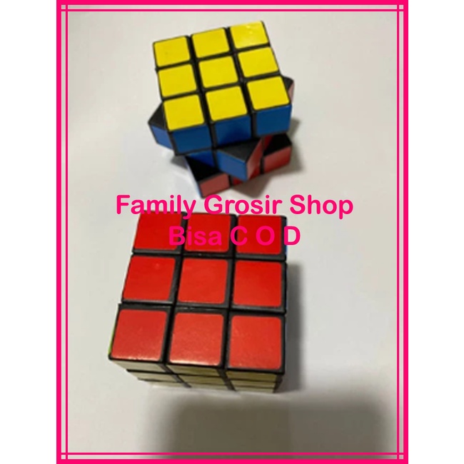 Rubik 3x3 Ukuran 5x5x5cm Kubus Rubik