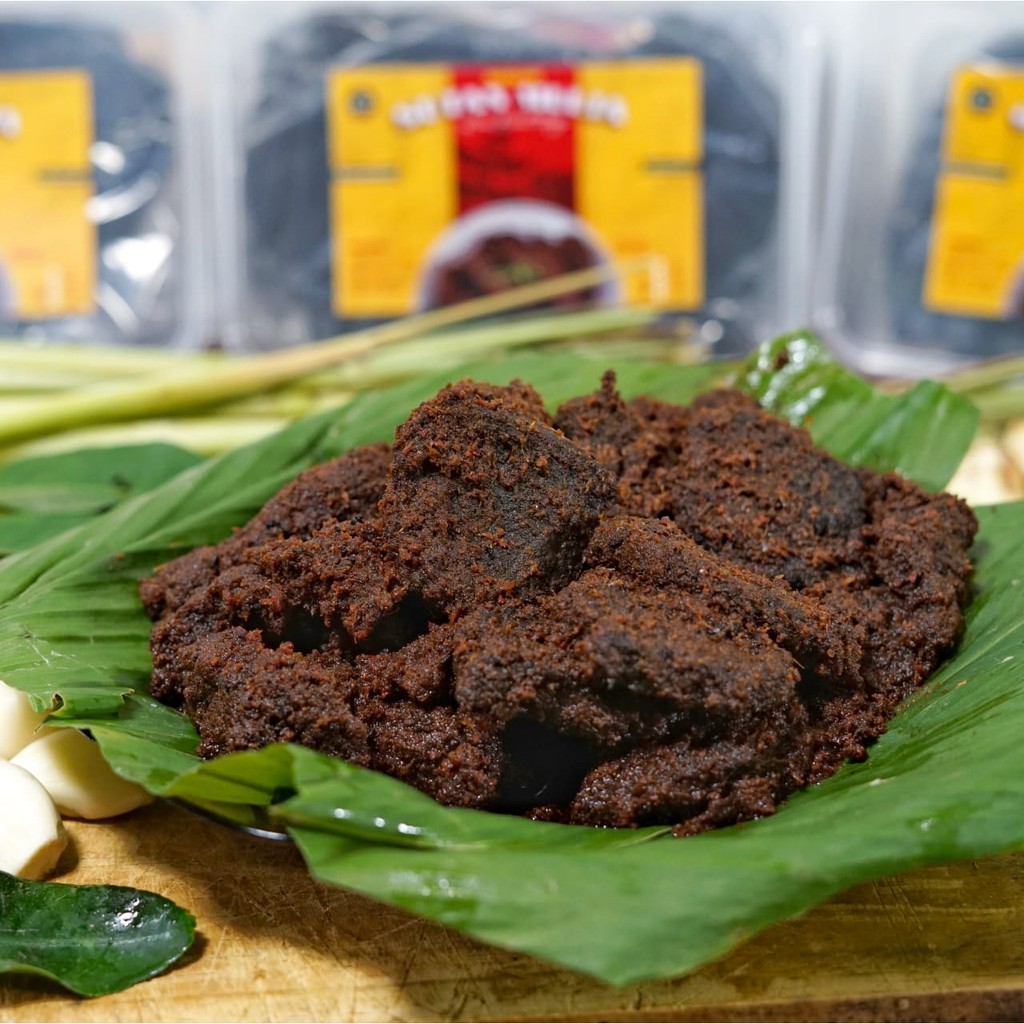 Fresh Rendang Daging Sutan Mulia Isi 250gr Resep Bukittinggi Shopee Indonesia