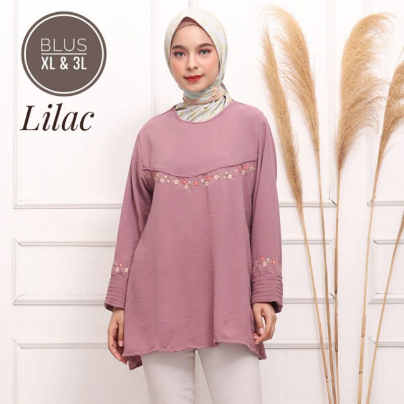 Baju Blouse Wanita - Blouse Bordir RS AT236