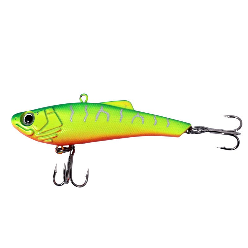 Shengyao 1Pcs New Sinking VIB Fishing Lure 8.5cm/6.3g Swimbait Bass Wobbler Lifelike Minnow Memancing Ikan Kait