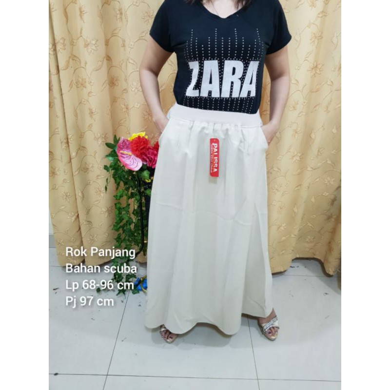 DRESS/BAWAHAN/DRESS SCUBA /DRESS CANTIK /ROK PANJANG/ROK SCUBA