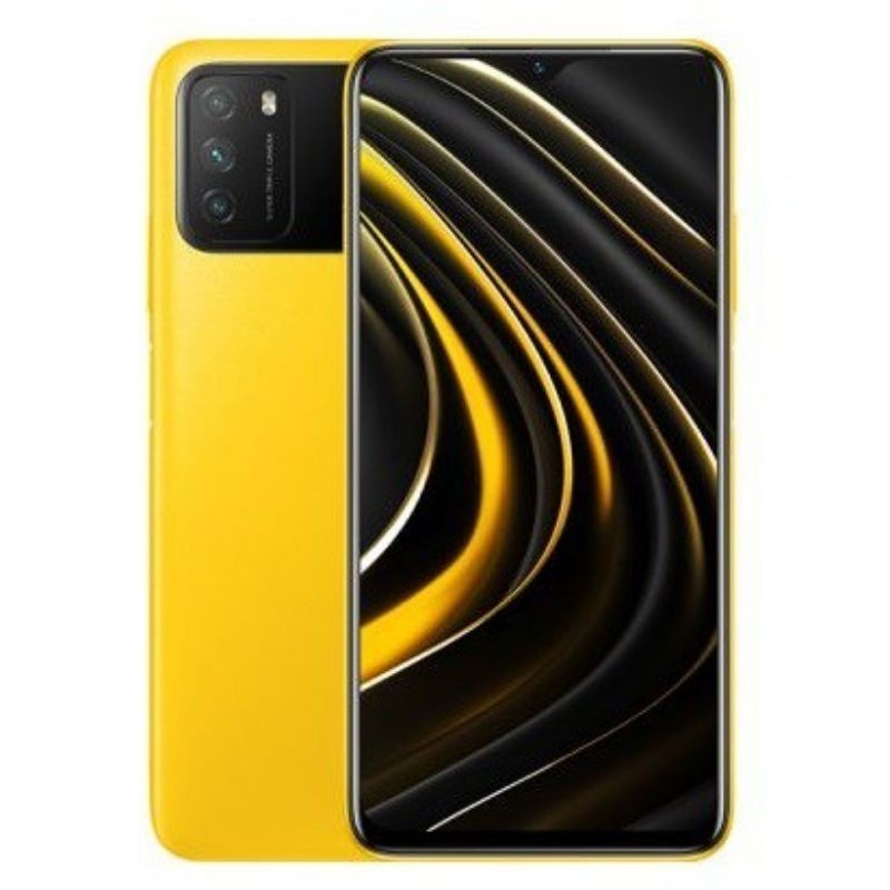 XIAOMI POCO M3 RAM 4/64 6/128 GB ! 100% GARANSI RESMI-Poco yellow