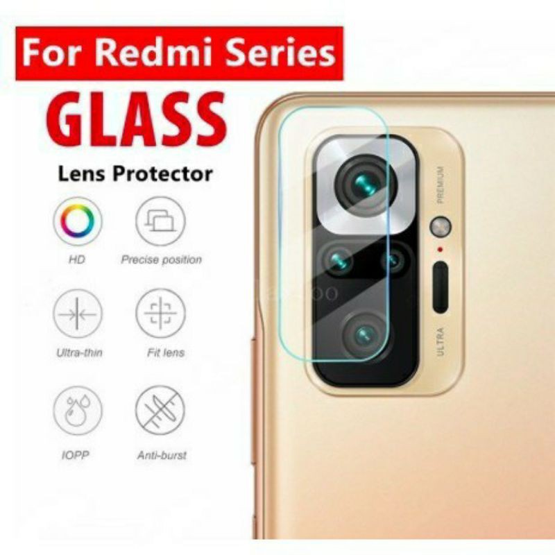 Redmi Note 10 / Note10 Pro Anti Gores Camera Full 3D Screen Guard Temper Glass Kamera Belakang