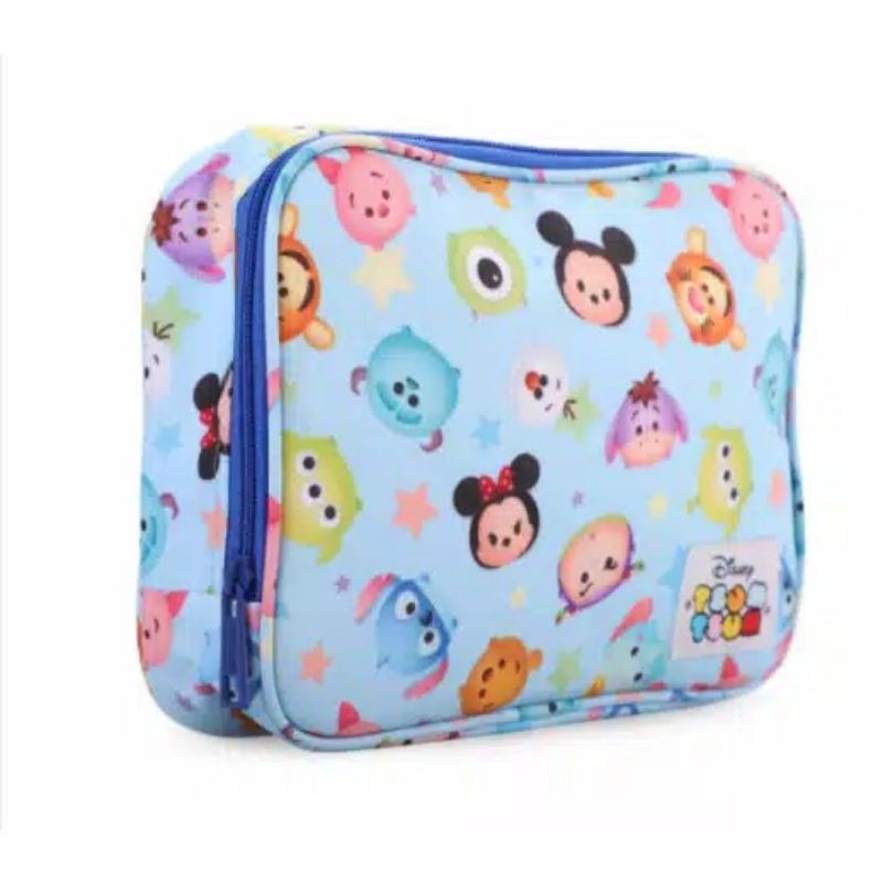 Disney Tsum Tsum Pencil Case Pouch Tempat Serbaguna