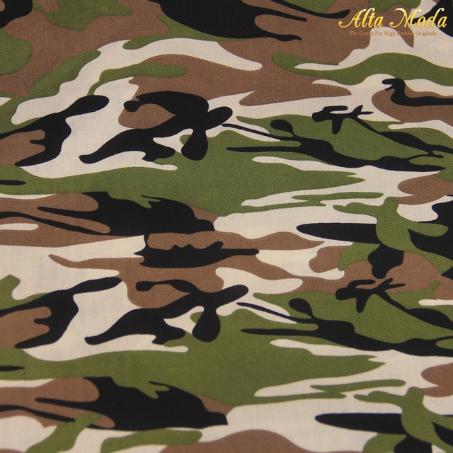 

Alta Moda Katun Motif Army Dasar Hijau (1M)