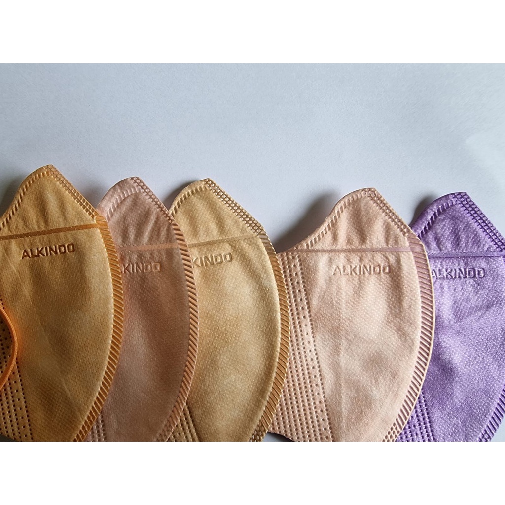 Masker Duckbill Alkindo 3Ply Earloop Disposable Duck Bill Impor Isi 50Pcs-DB MIX EMBOS ALKINDO