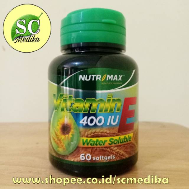 Nutrimax Vitamin E 400 Iu 60 Softgel